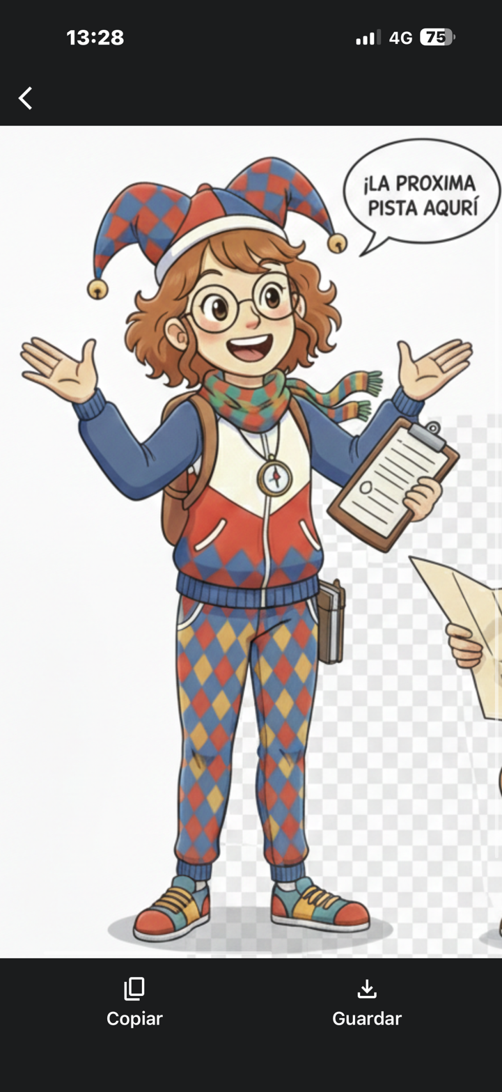 Monitora con siguiente pista